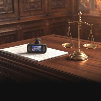 La cámara dashcam que cambio un juicio en un accidente de trafico