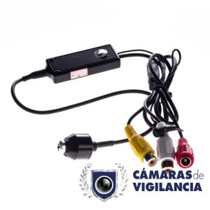 Cámara analógica interior oculta en cabeza de tornillo