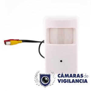 Cámara oculta en detector de movimiento falso
