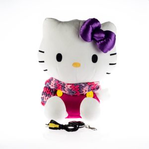 Hello Kitty con mini cámara espía
