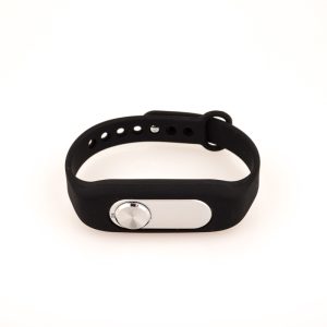 Pulsera con mini grabadora