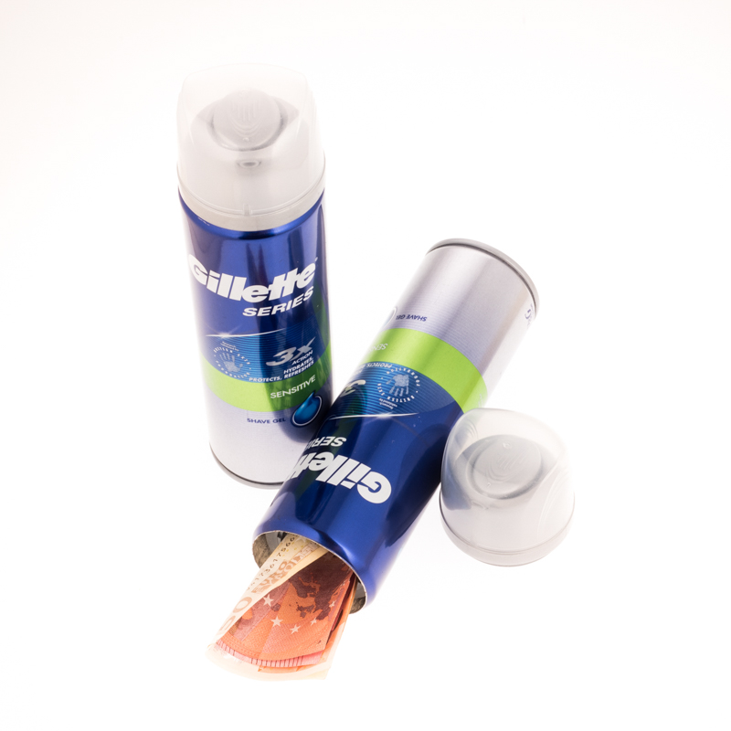 espuma afeitar ocultación